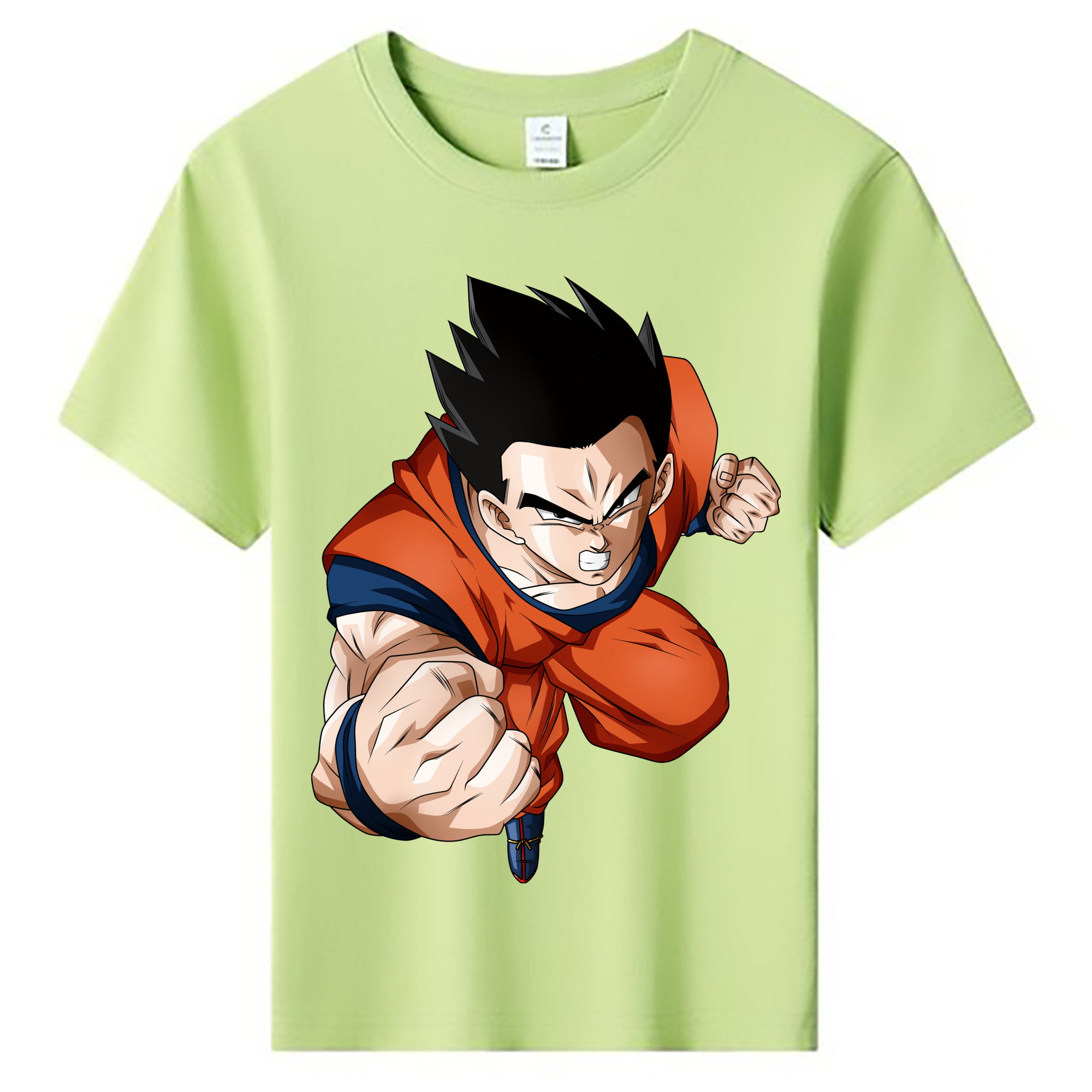 （画像用） ドラゴンボール 孫 悟飯（そんごはん）DRAGON BALL Son Gohan 綿100％キッズTシャツ（フロントプリント）